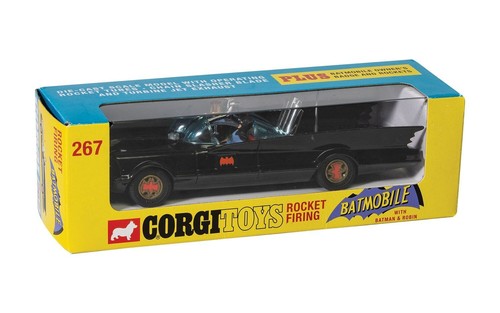 Batmobile corgi rt26701 1966 - corgi,
