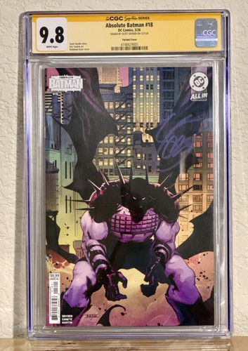 Absolute batman cgc 8 ss - absolute,